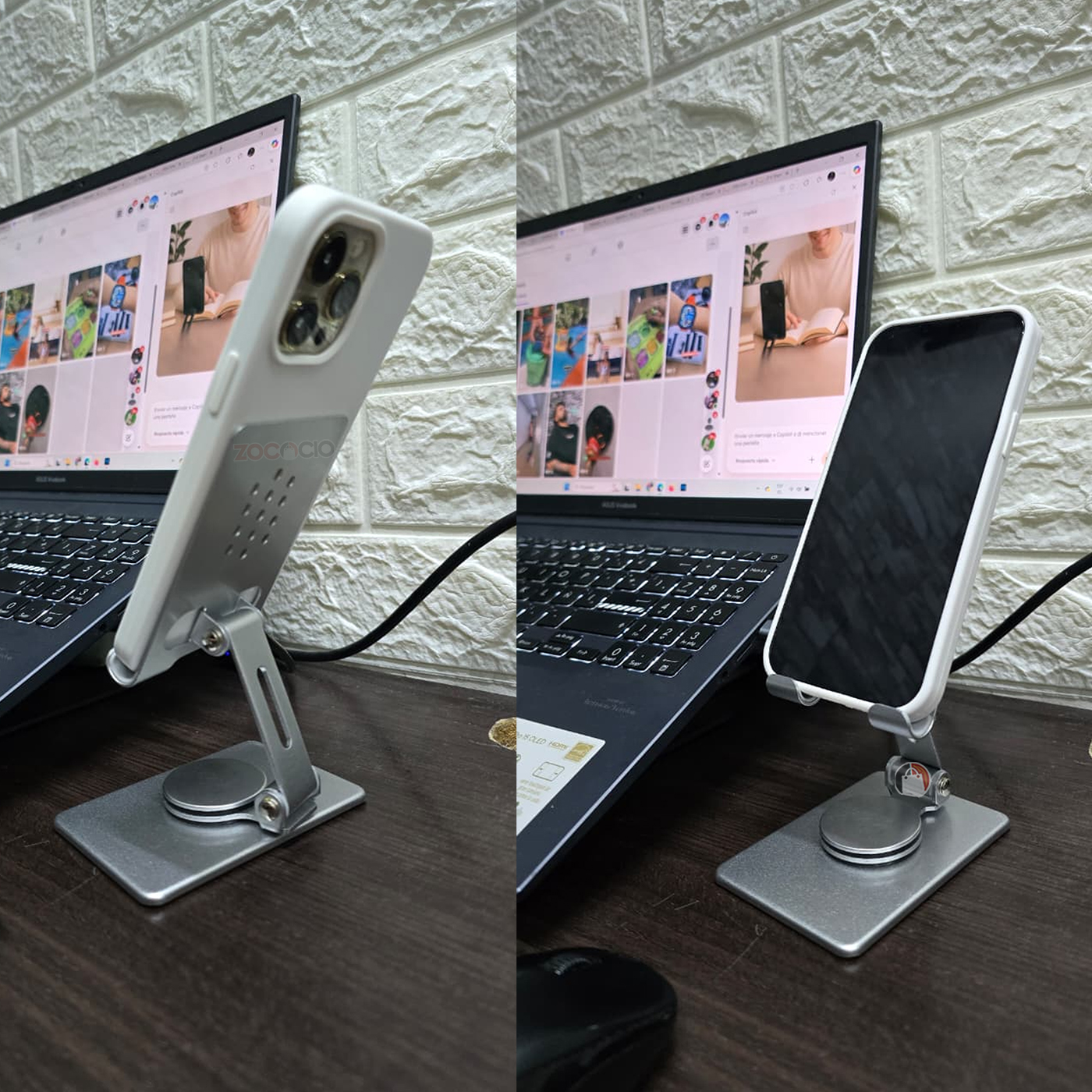 Miniatura 2 de Soporte Base De Celular Y Tablet Multies